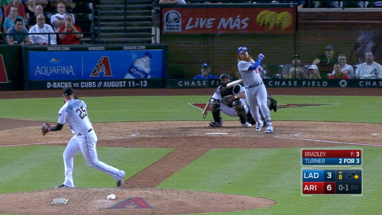 Bradley induces a double play
