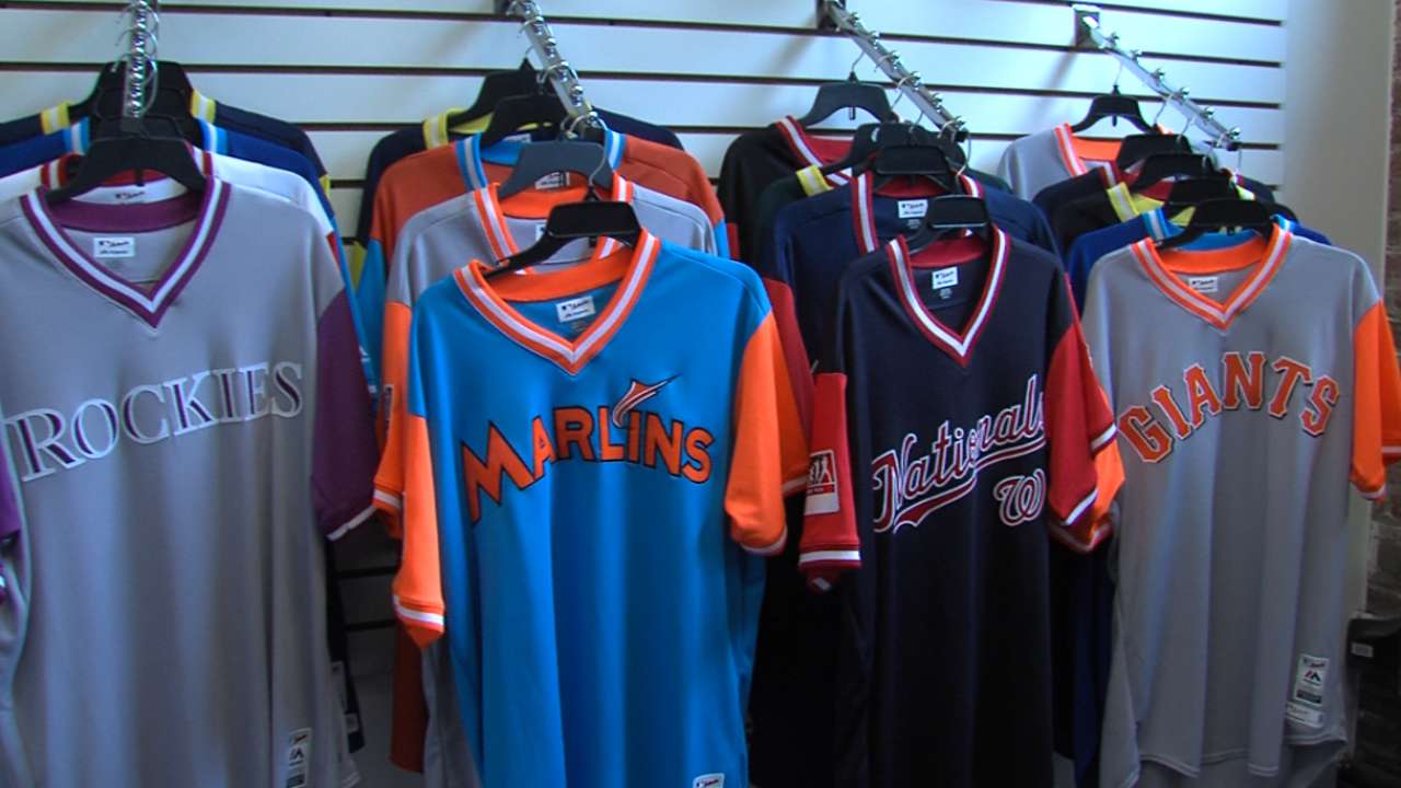 MLB lets loose for creative Players Weekend