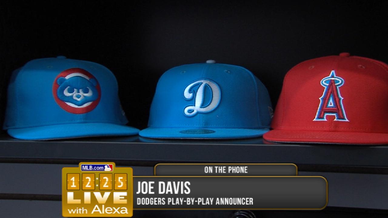 Joe Davis on Players Weekend