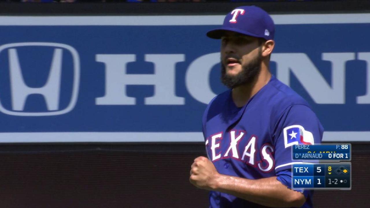 Perez induces DP to end the 8th