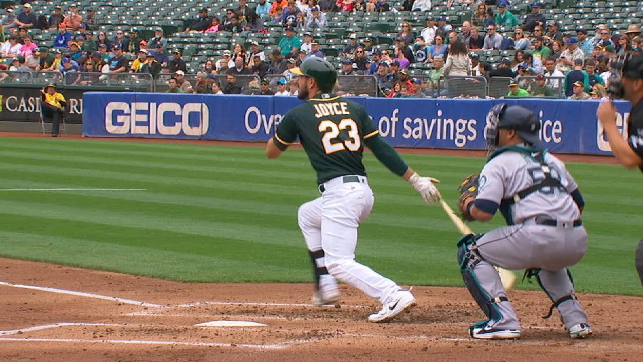Homers from Joyce, Krush not enough vs. M's