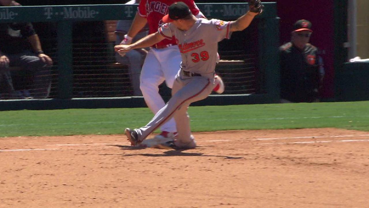 Trout safe after call stands