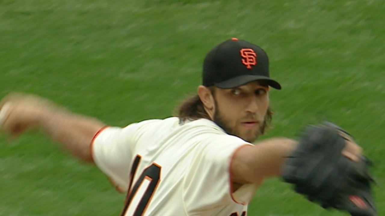 Bumgarner's stellar seven frames