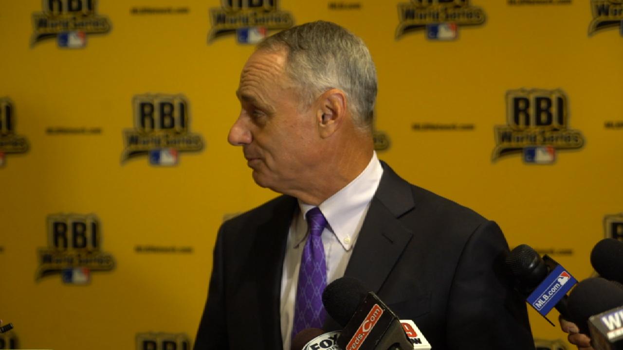 Manfred on Players Weekend