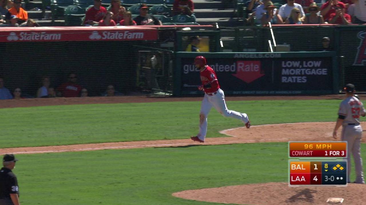Cowart's bases-loaded walk