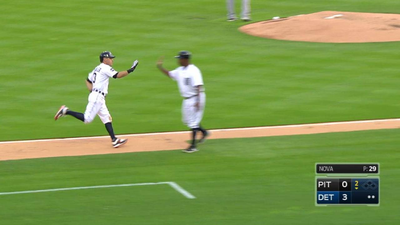 Kinsler's solo home run
