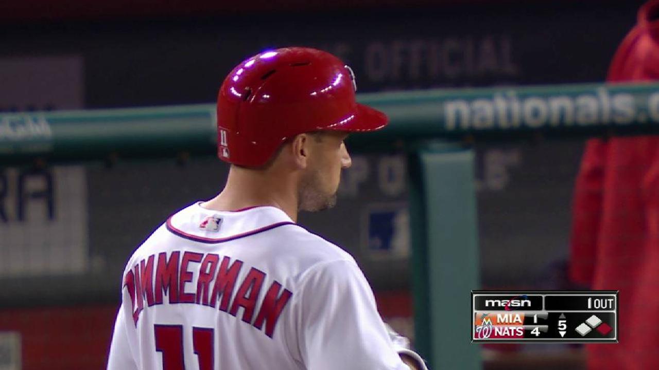 Zimmerman's third RBI knock