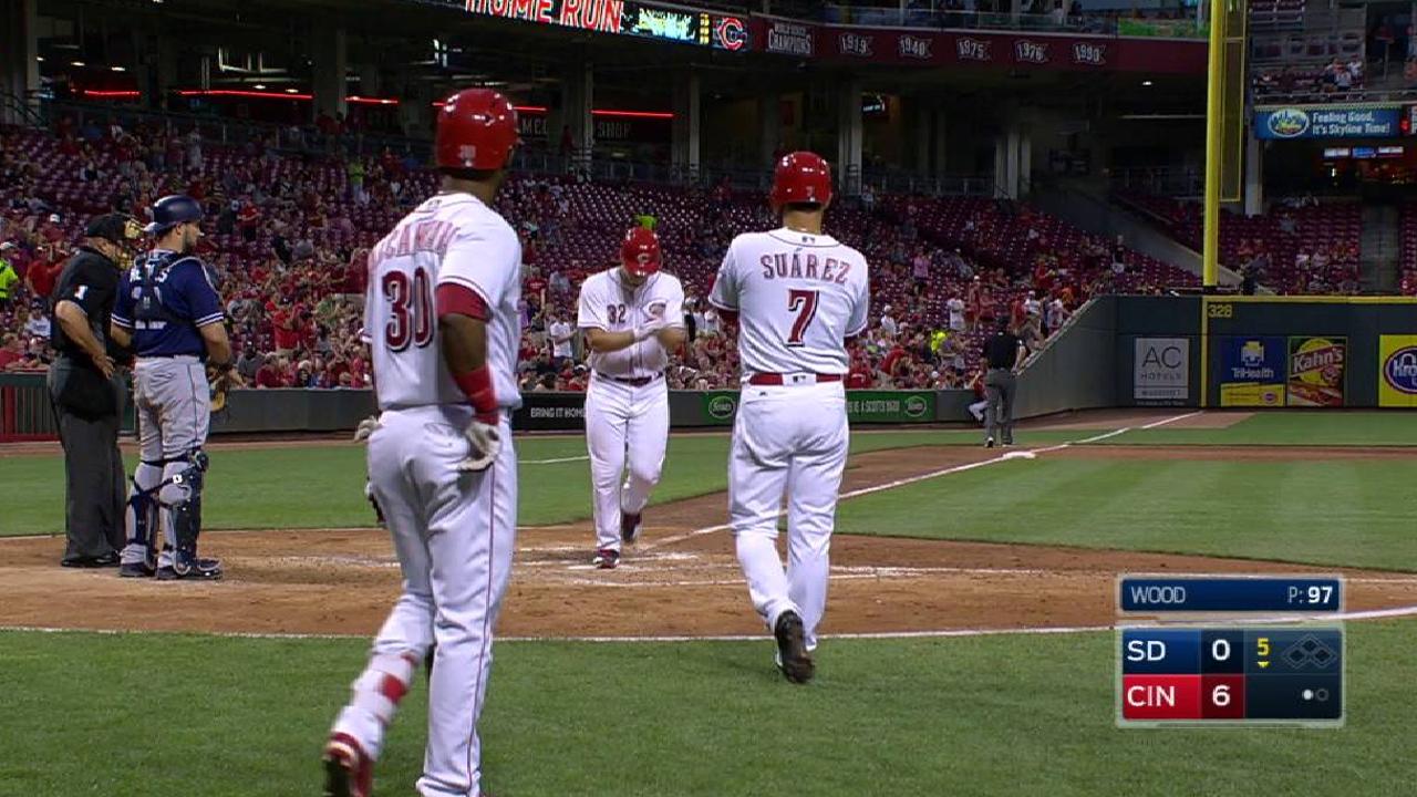 Turner's first MLB home run