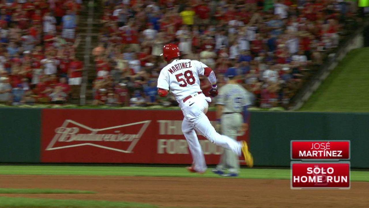 Martinez's solo home run