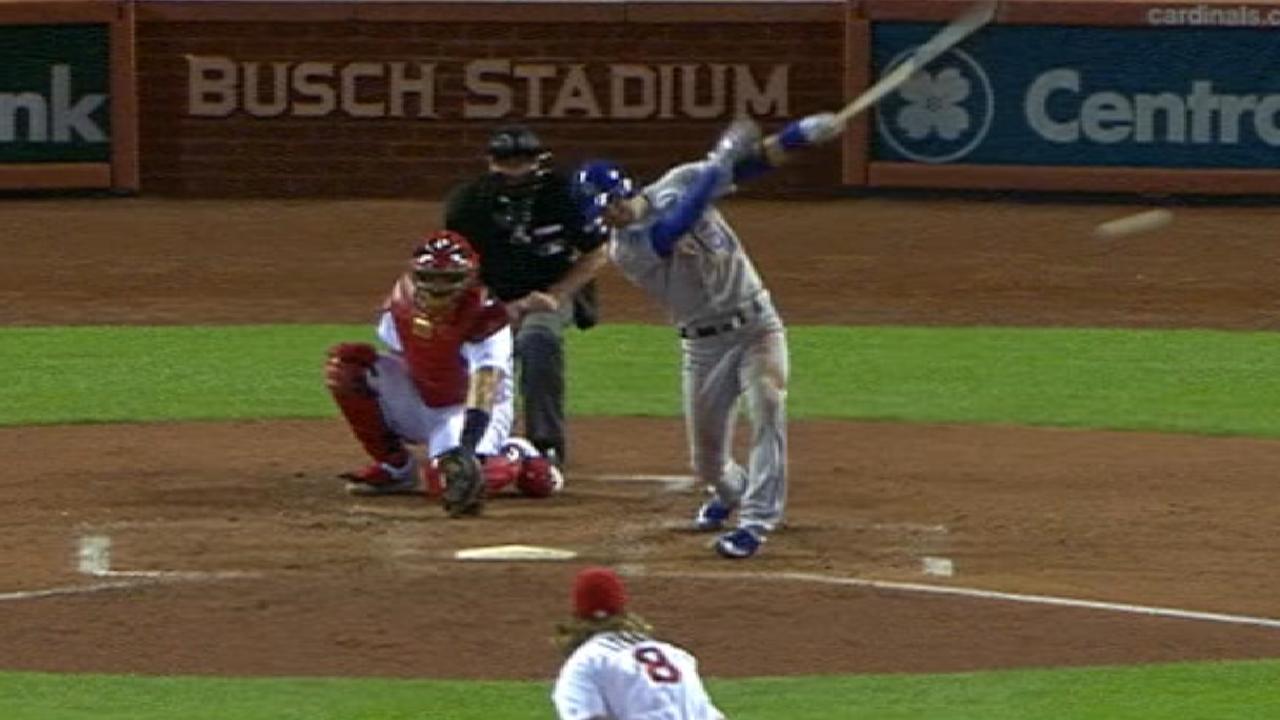 Merrifield's four-hit night