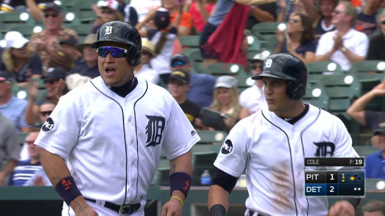 Triple threat: Castellanos has shot at 3B title