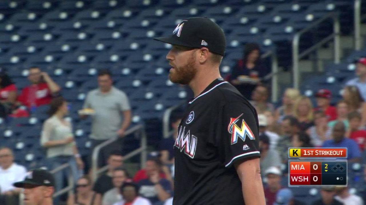 Missed pickoff sign costs Straily, Marlins