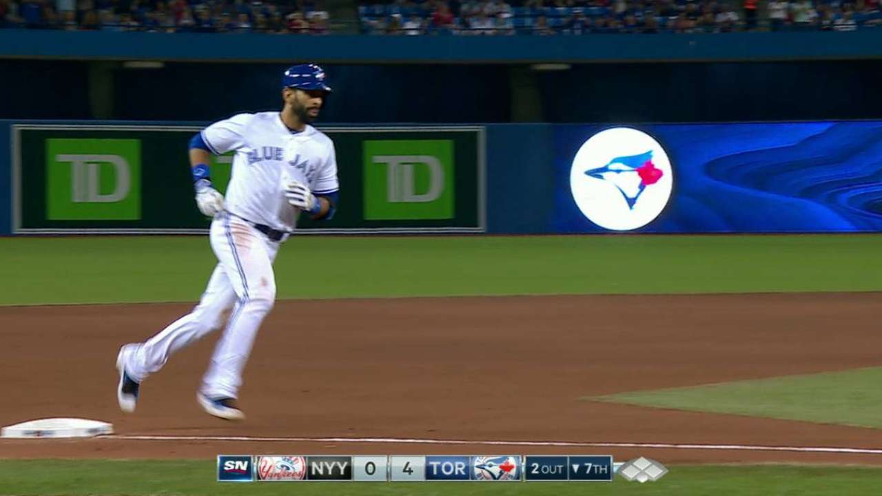 Bautista's solo home run