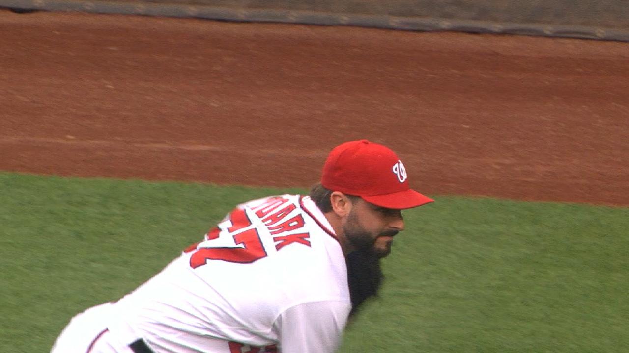 Roark's strong six frames
