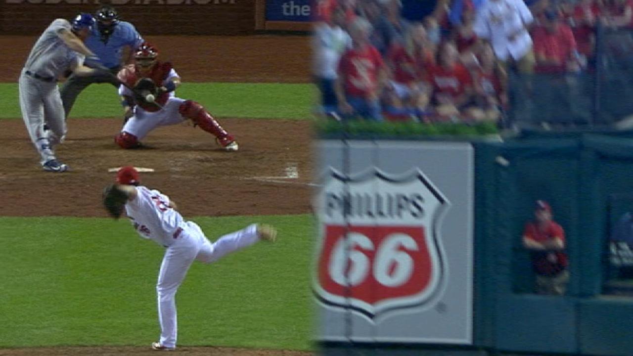 Moss' two-run double