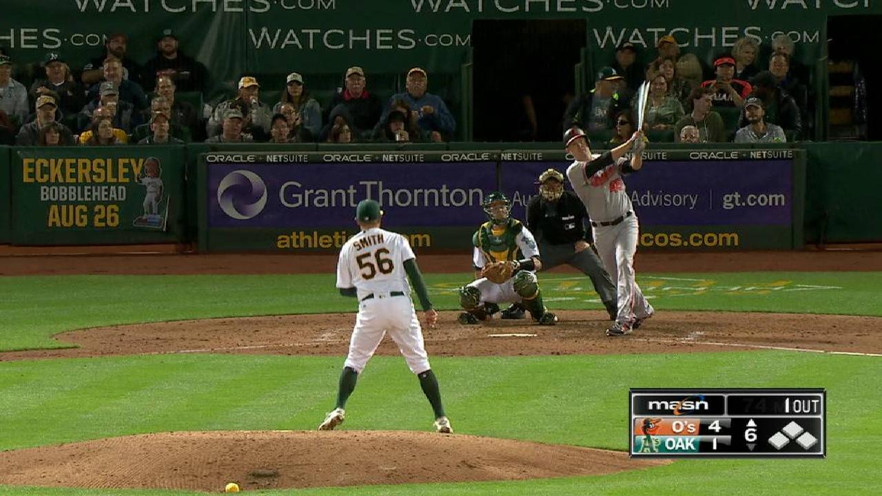 Trumbo's solo shot
