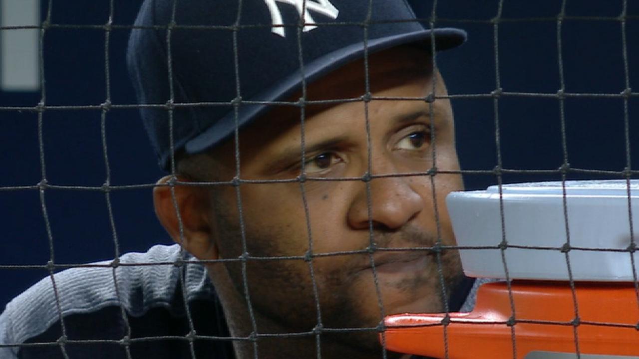 Yanks place CC on DL, recall Montgomery