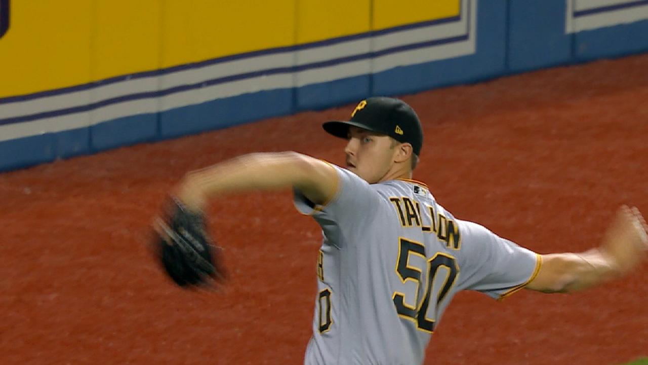 Bucs even record behind Taillon, big 3rd