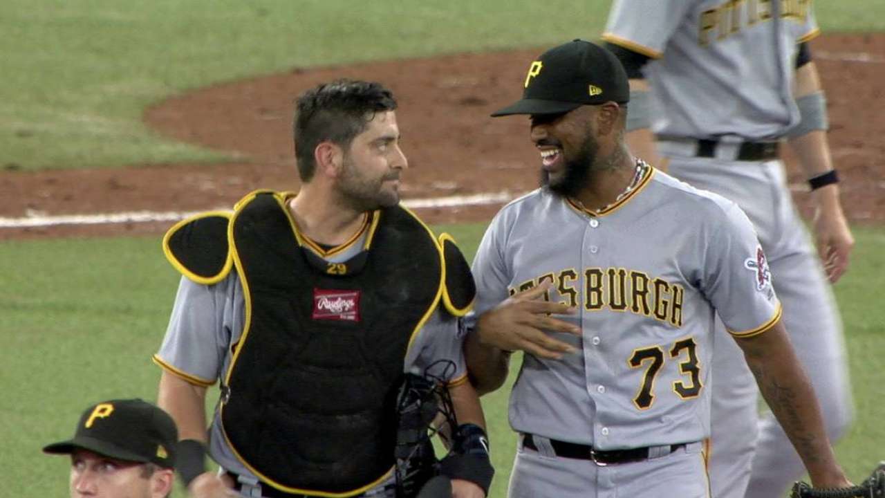 Rivero locks down the save