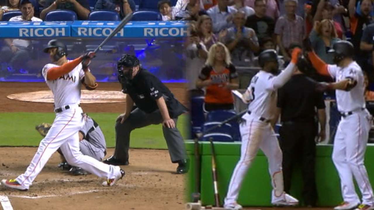Stanton reaches 40 home runs