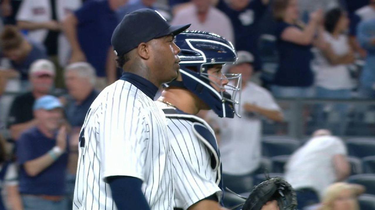 Yankees hang on for win