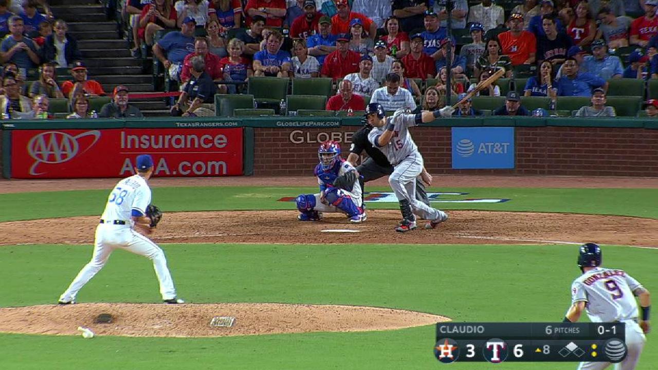 Astros stay in funk vs. Hamels, fall short
