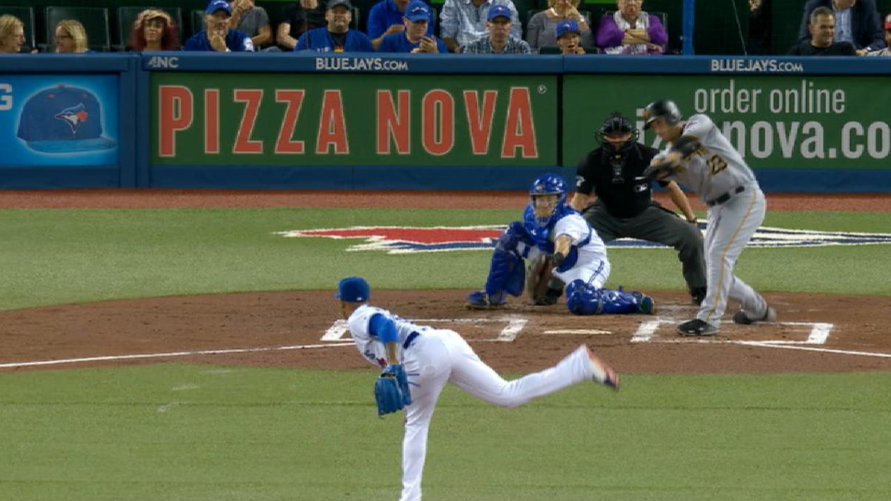 Stroman goes 8, but errors undo Blue Jays