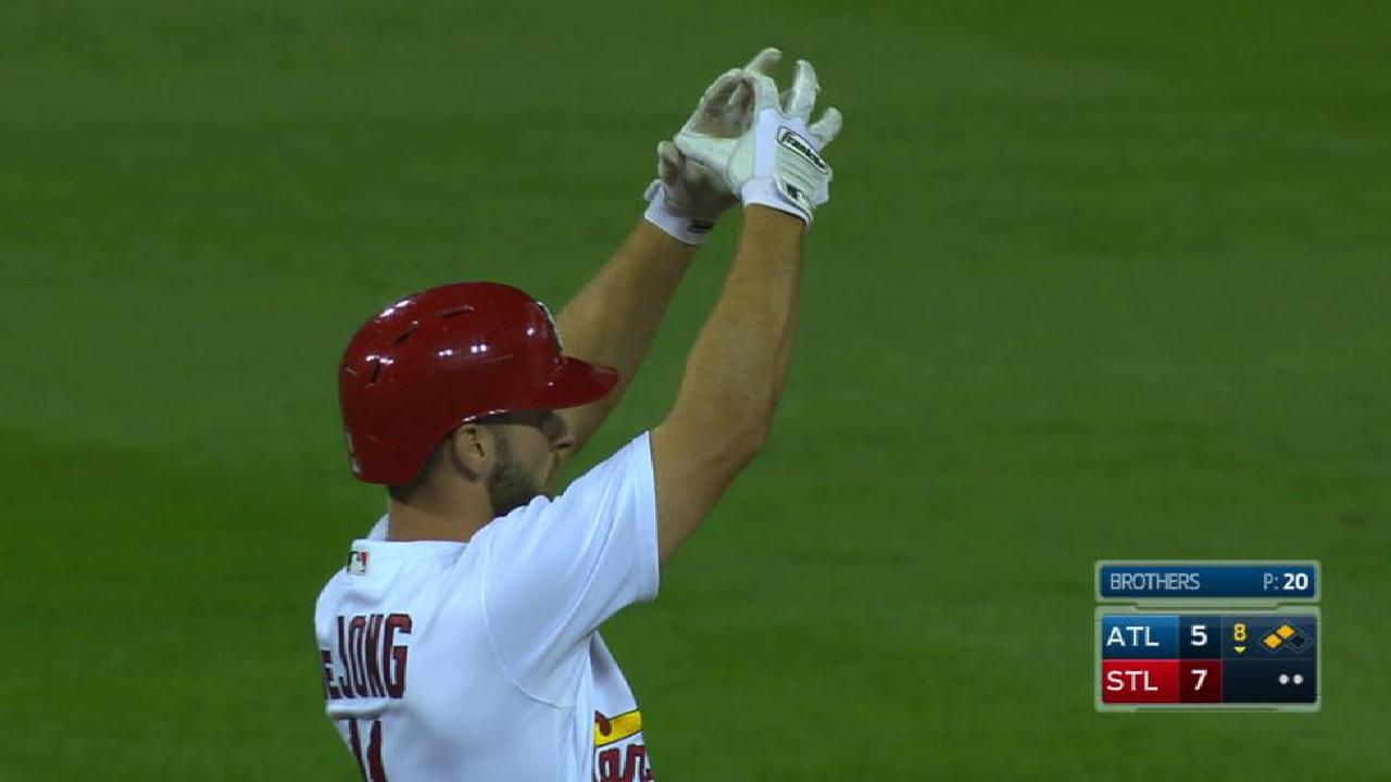DeJong's two-run double