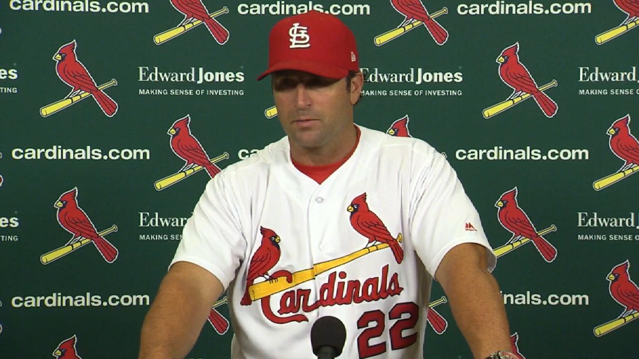 Matheny on Wainwright's outing