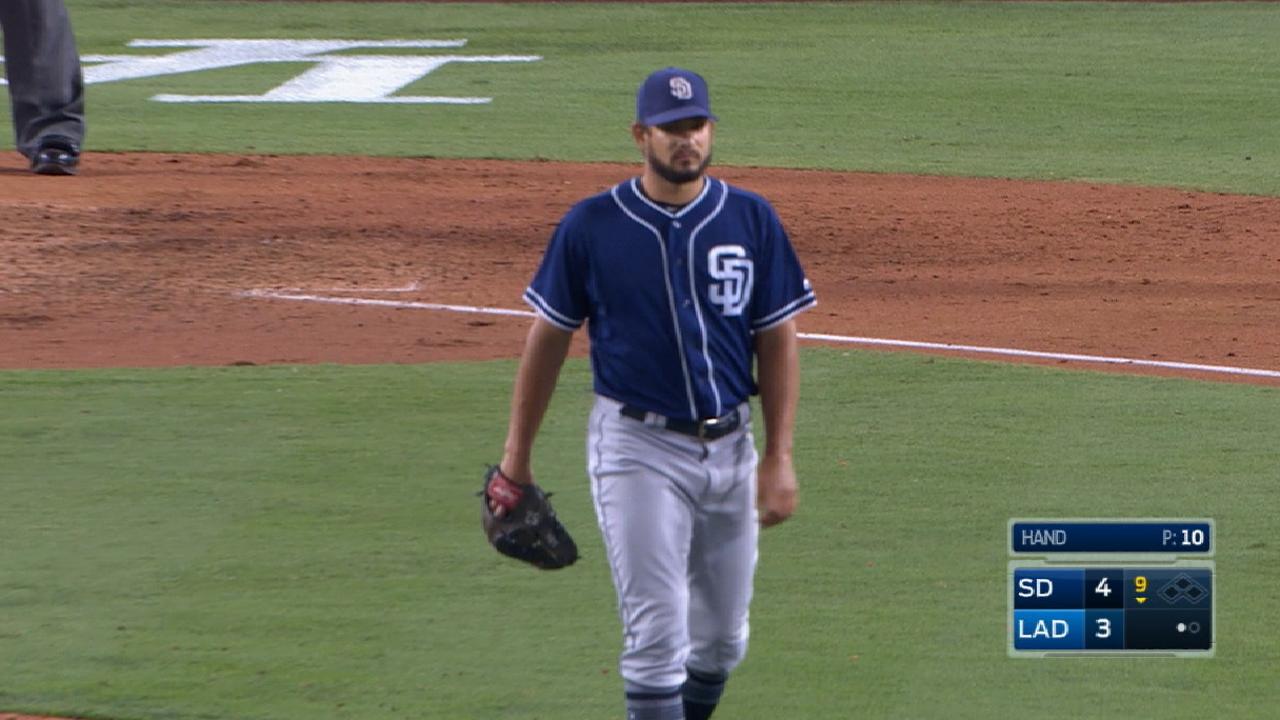 Hand locks down the save