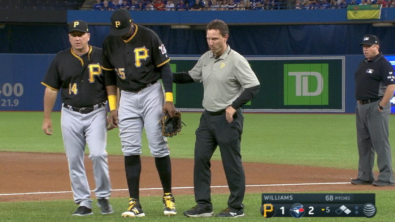 Polanco day to day with left leg discomfort
