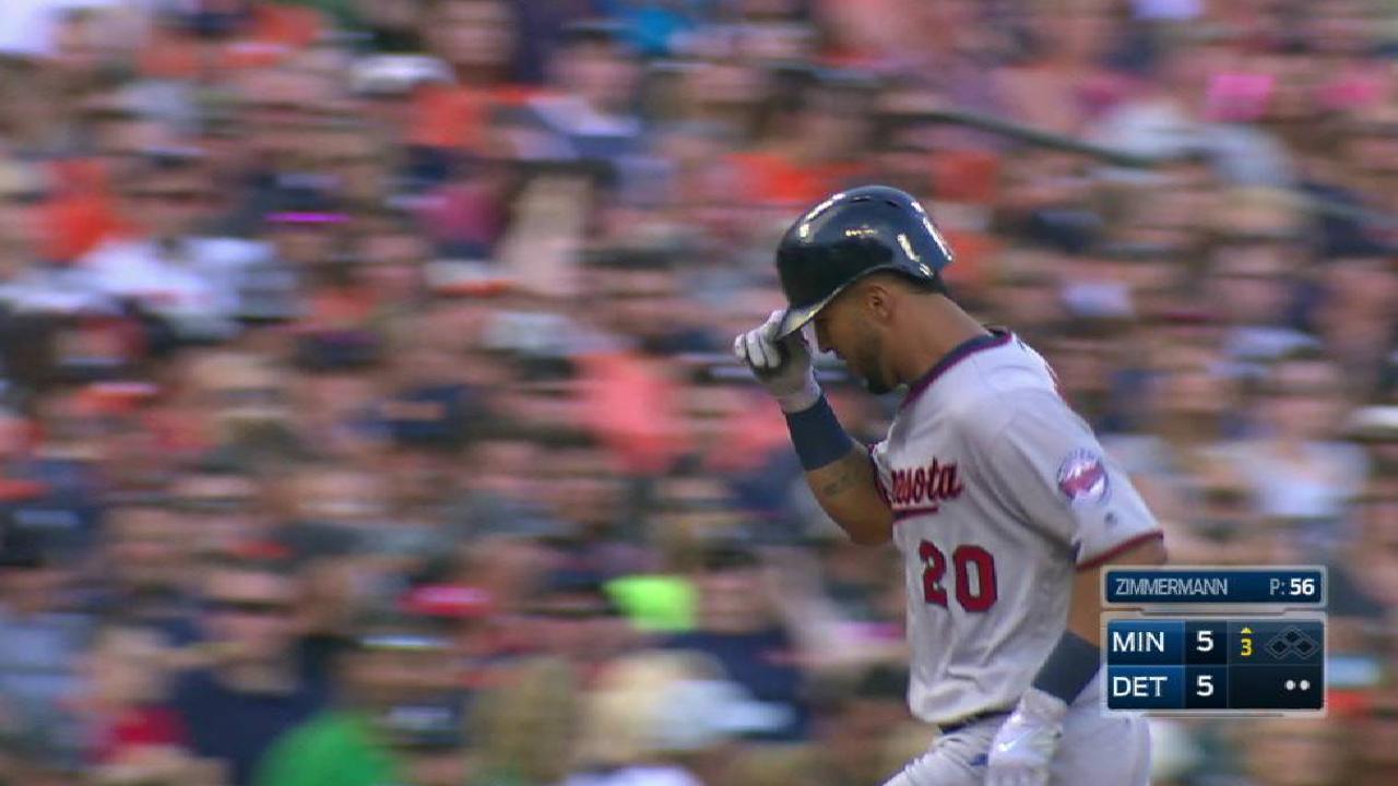 Rosario's plate discipline key to his success