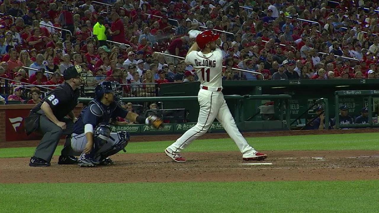 DeJong's solo home run