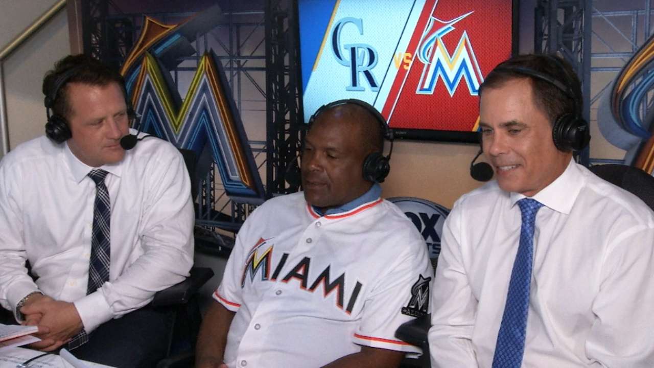 Marlins honor Hall of Famer Raines