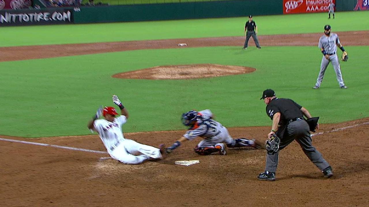 Springer cuts down Beltre