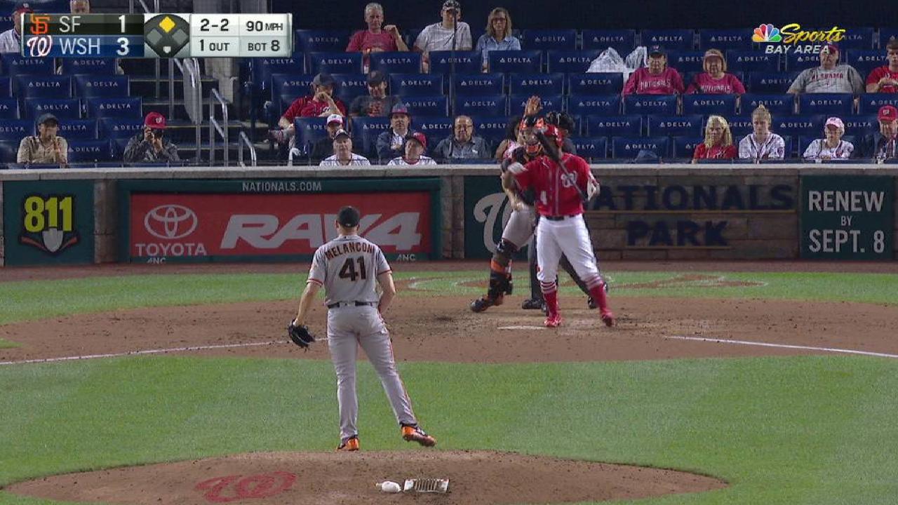 Melancon off DL, pitches scoreless inning