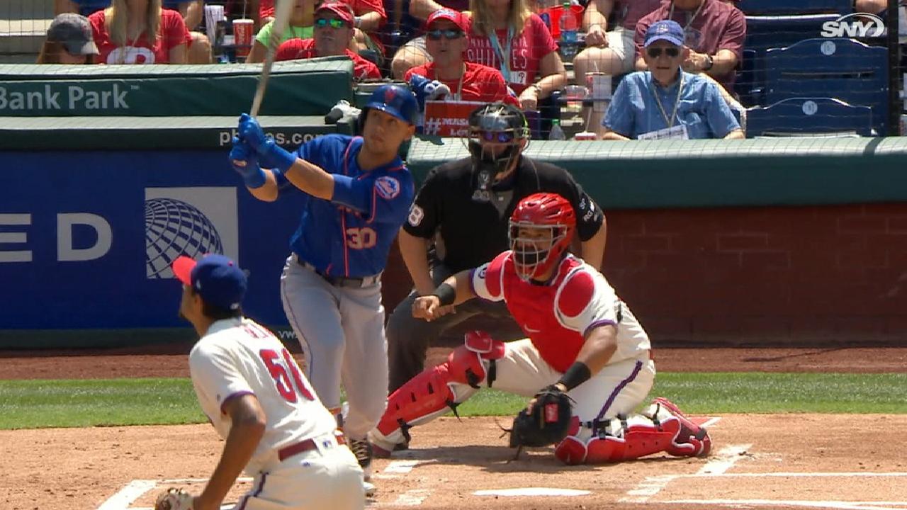 Conforto, Granderson dan HR y Mets se imponen a Filis