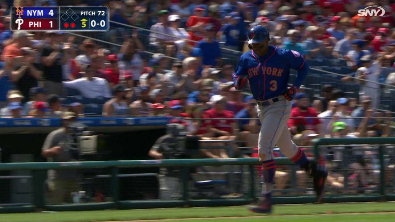 Granderson's HR, 3 RBIs lead Mets past Phils