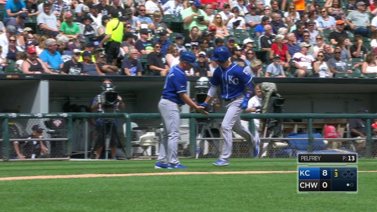 Merrifield's three-run homer