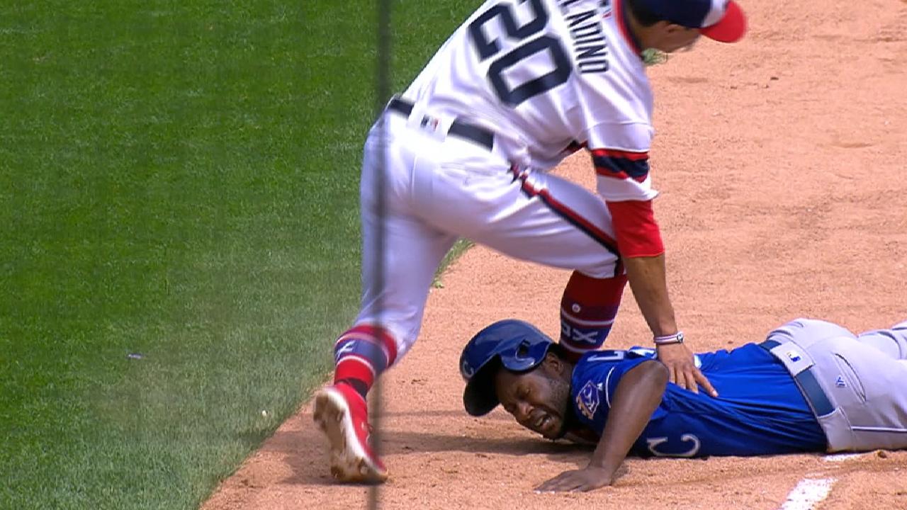 Cain's diving stolen base