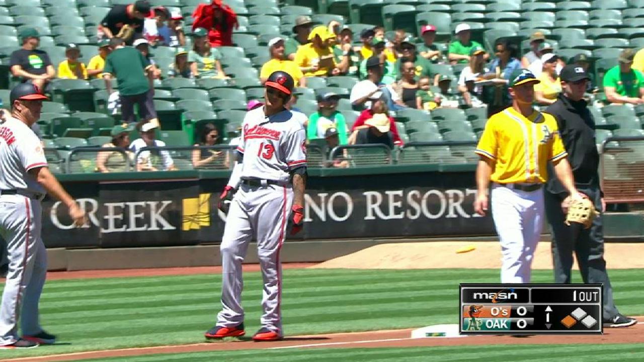 Machado hits 22nd homer, flirts with cycle