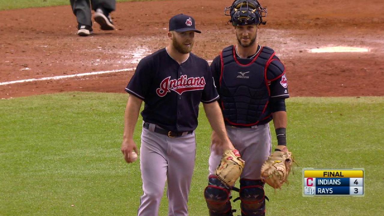 Allen records the save