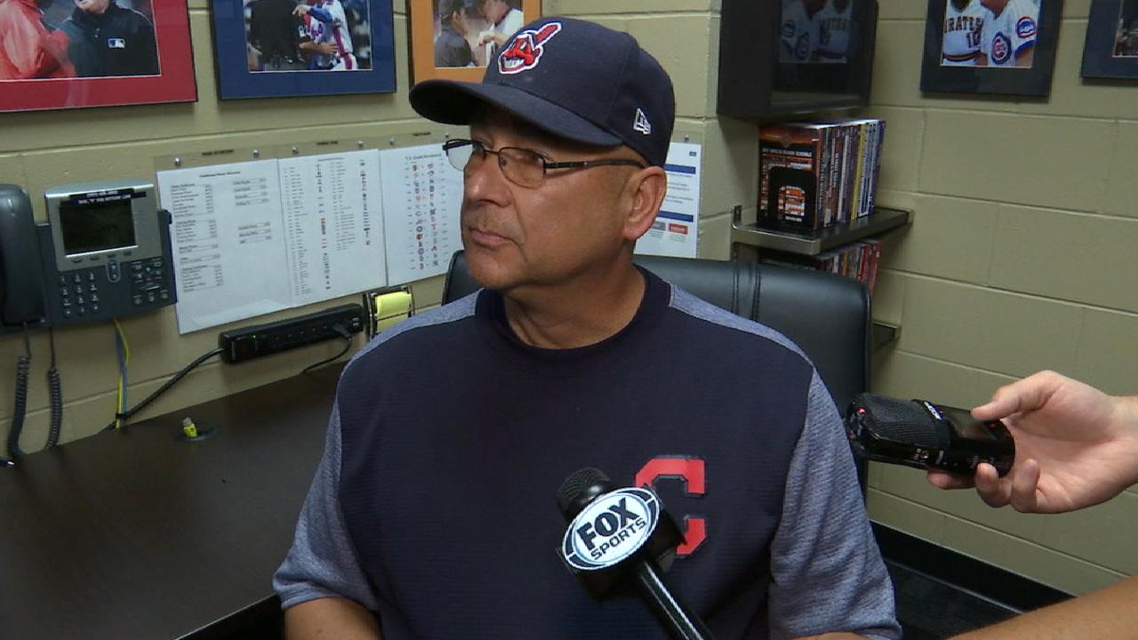 Francona on Kluber, the 4-3 win