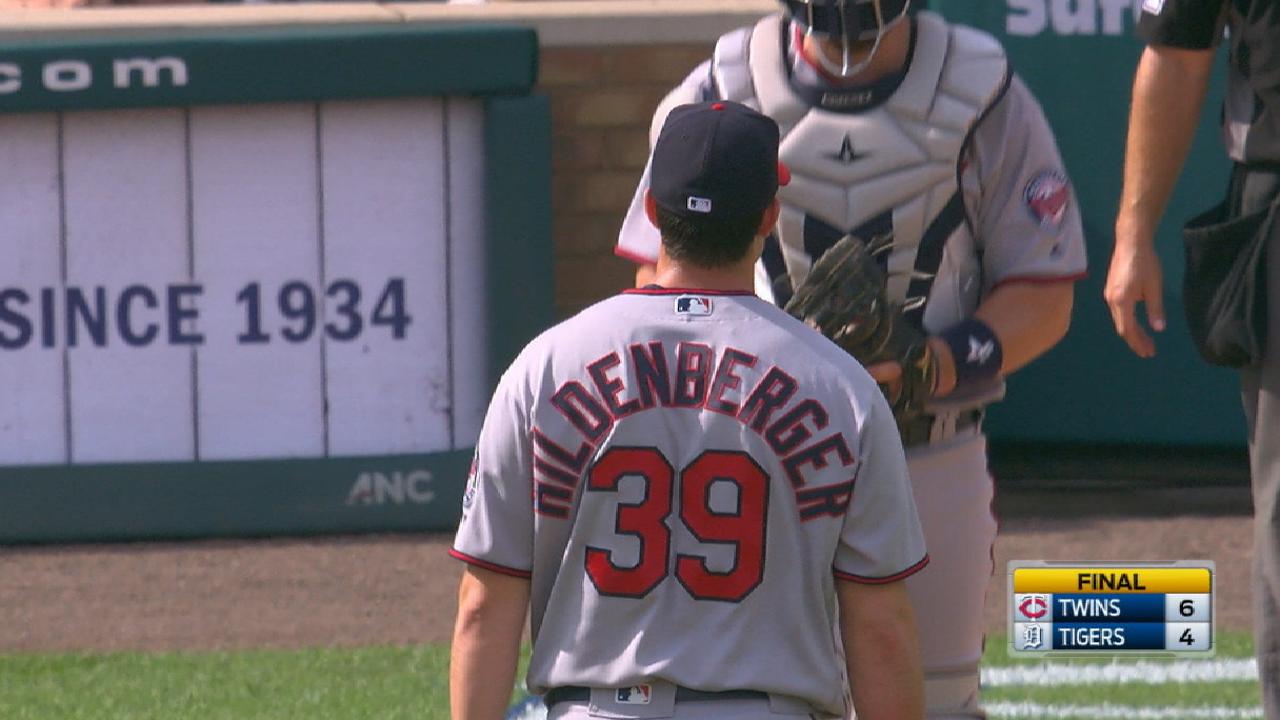 Hildenberger gets four-out save