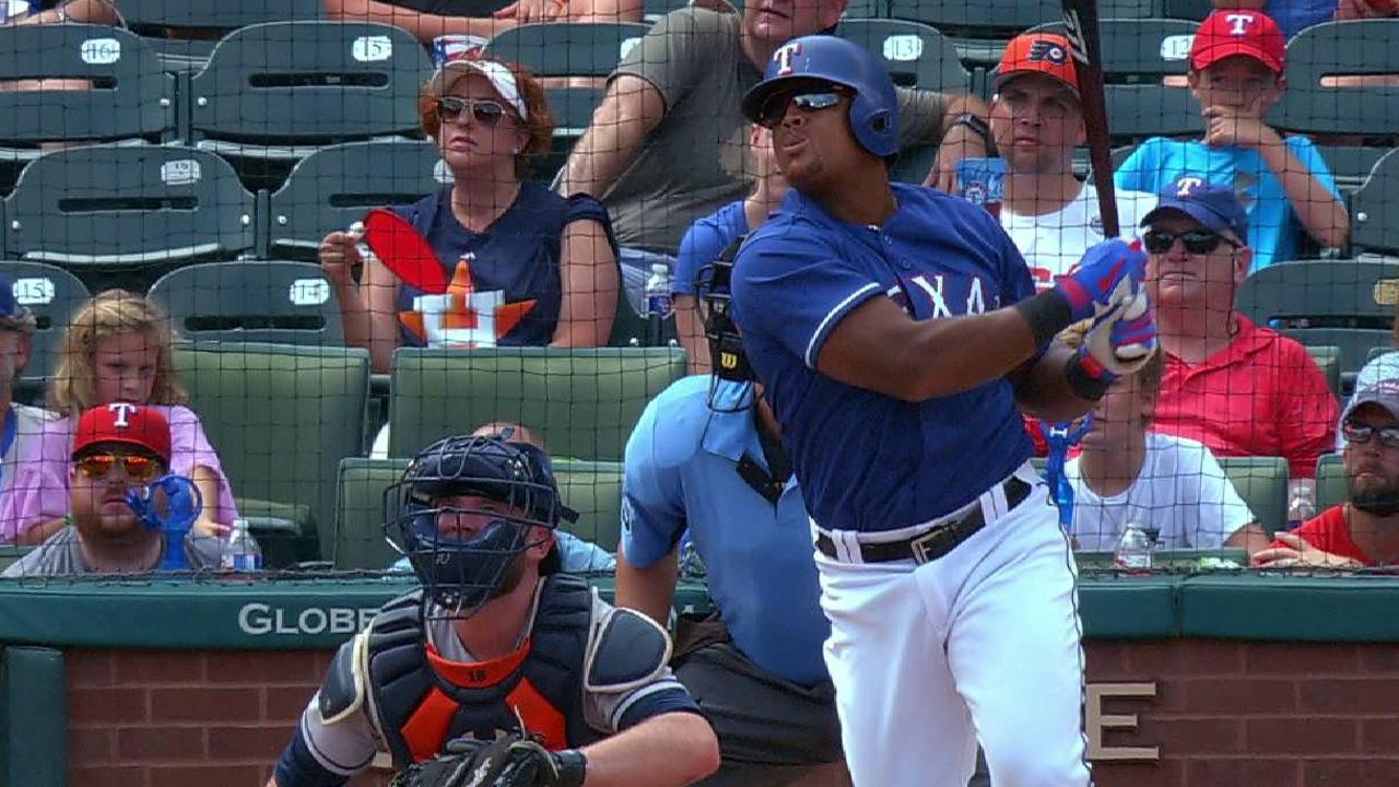 Beltre's solo home run