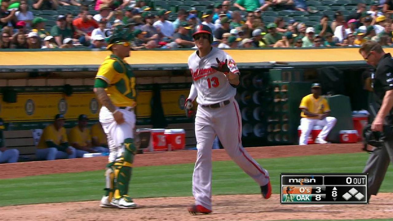Machado's solo smash