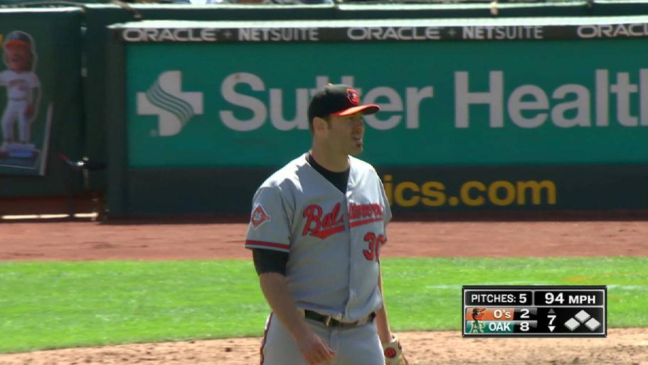 Tillman fans Semien