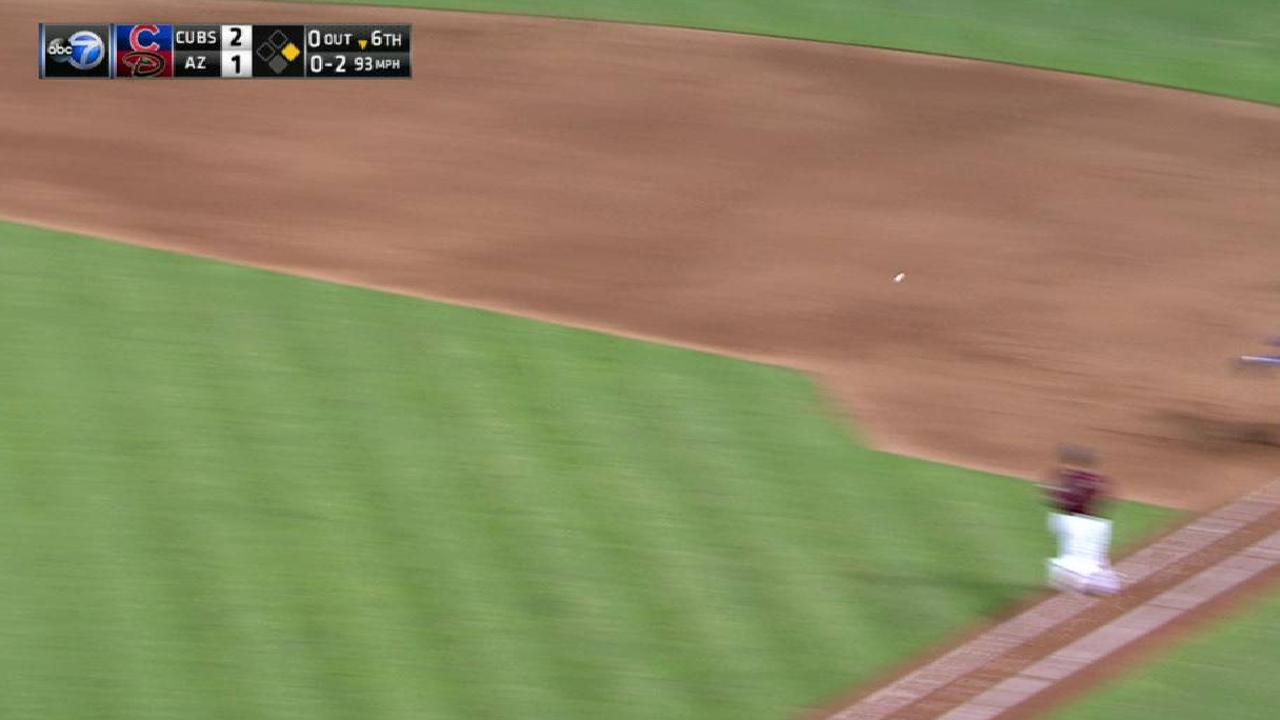 Arrieta induces big double play