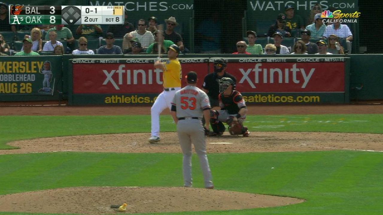 Olson's solo smash