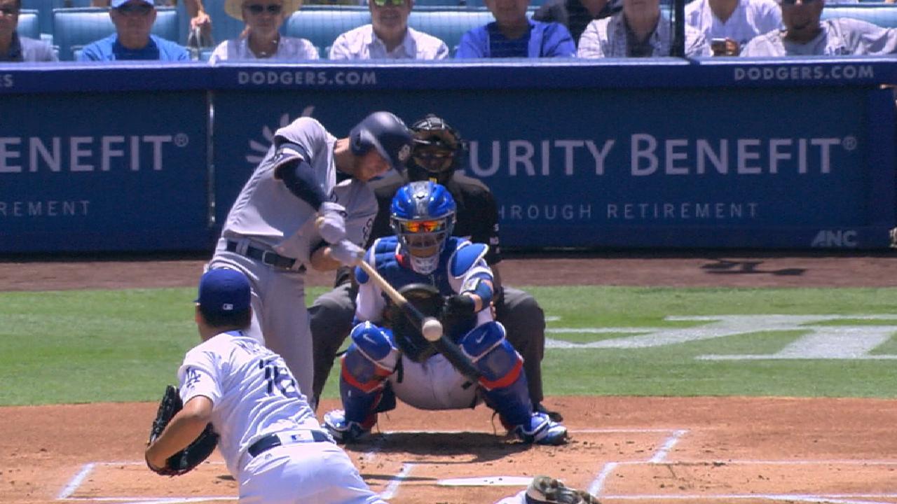 Spangenberg belts two long balls